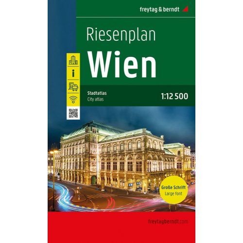 Vienna, extra-sized atlas - Freytag-Berndt