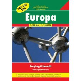 Európa nagyatlasz - Top 500 tipp - Freytag-Berndt