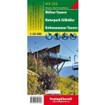 Wölzer Tauern, Sölktal, Rottenmanner Tauern turistatérkép (WK 203) - Freytag-Berndt
