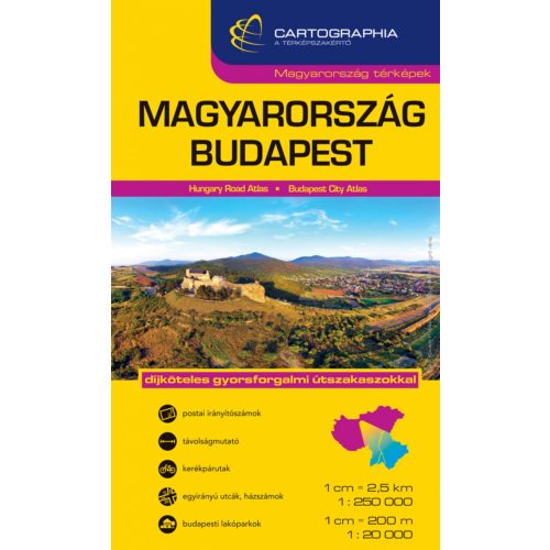 Magyarország & Budapest duóatlasz - Cartographia