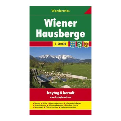 Wiener Hausberge turistakalauz - Freytag-Berndt