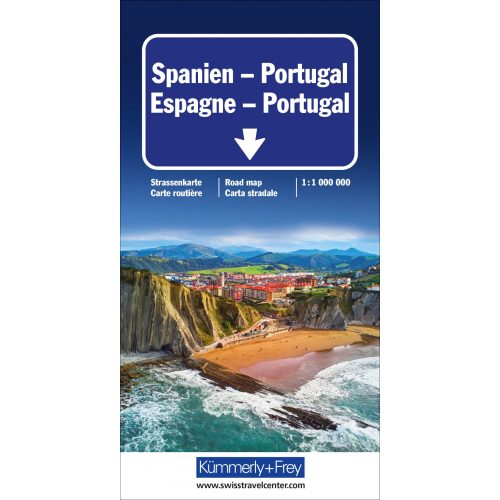 Spain & Portugal, travel map - Kümmerly + Frey