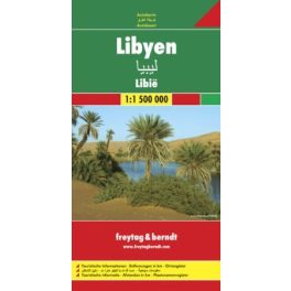 Líbia autótérkép - Freytag-Berndt