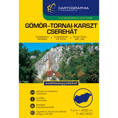Gömör-Torna Karst Region, hiking atlas - Cartographia