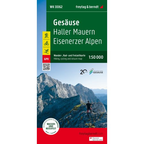 Gesäuse, hiking map (WK 0062) - Freytag-Berndt