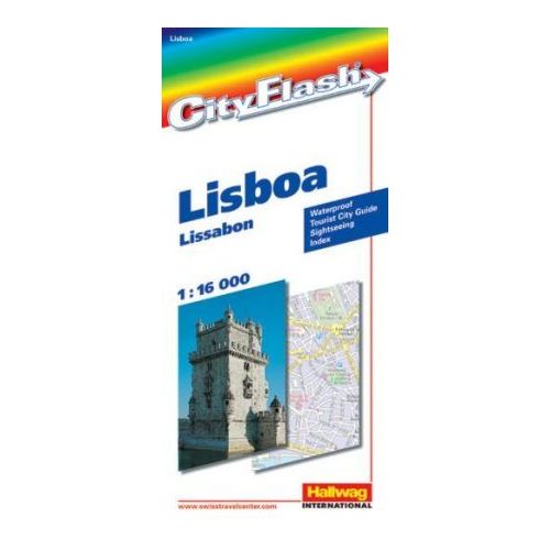 Lisszabon City Flash - Hallwag