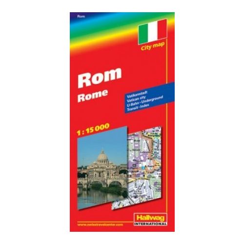 Róma térkép - Hallwag