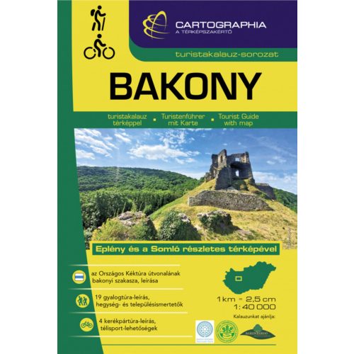 Bakony turistaatlasz - Cartographia