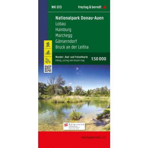 Donau-Auen National Park, hiking map (WK 013) - Freytag-Berndt