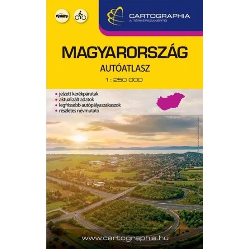 Magyarország autóatlasz - Cartographia