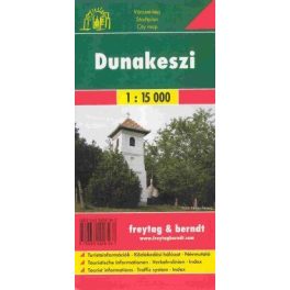Dunakeszi várostérkép - Freytag-Berndt