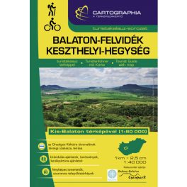 Balaton Highlands, hiking atlas - Cartographia