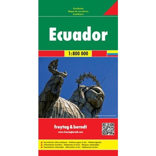 Ecuador, travel map - Freytag-Berndt