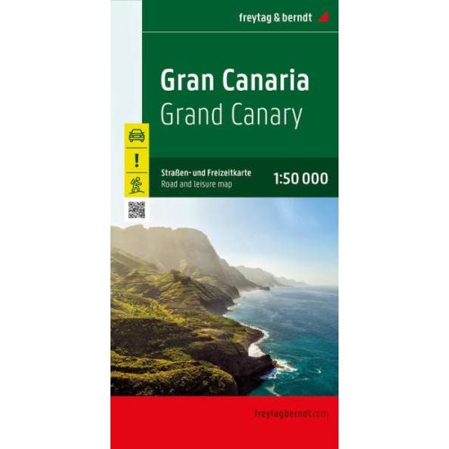 Gran Canaria, travel map - Freytag-Berndt