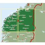 Norvégia (közép) autótérkép - Freytag-Berndt