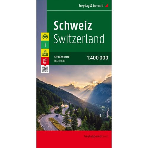 Switzerland, road map - Freytag-Berndt