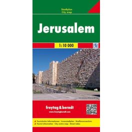 Jeruzsálem várostérkép - Freytag-Berndt