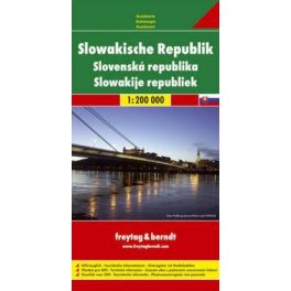 Szlovákia autótérkép (1:200000) - Freytag-Berndt