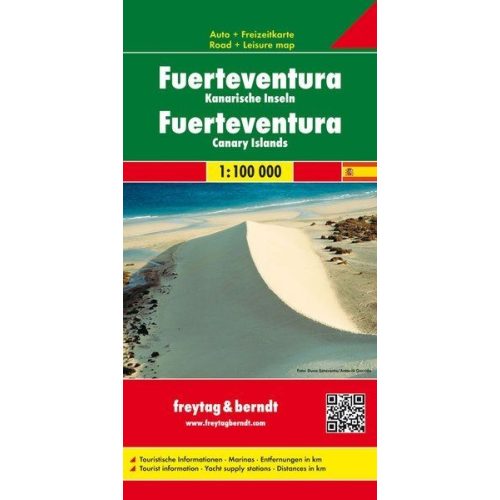 Fuerteventura, travel map - Freytag-Berndt