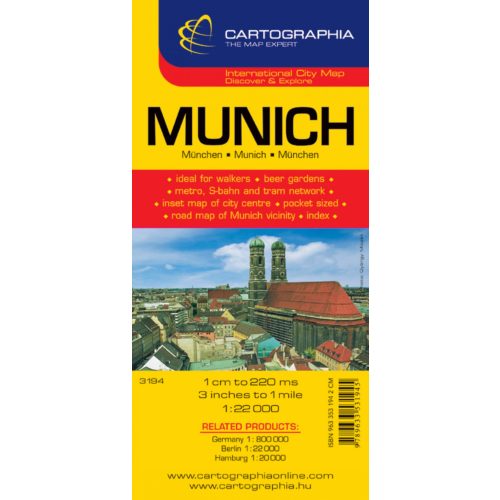 München várostérkép - Cartographia