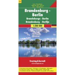 Brandenburg & Berlin, travel map - Freytag-Berndt