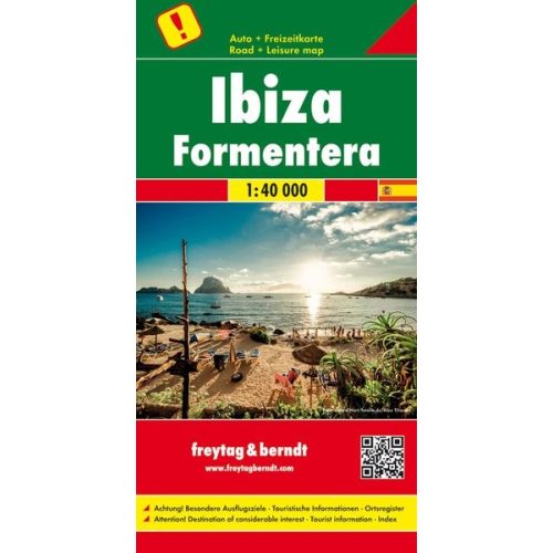 Ibiza & Formentera, travel map - Freytag-Berndt