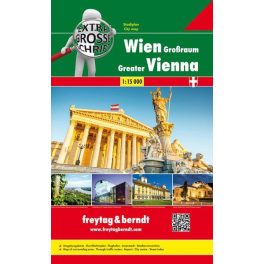Bécs és környéke óriásatlasz - Freytag-Berndt