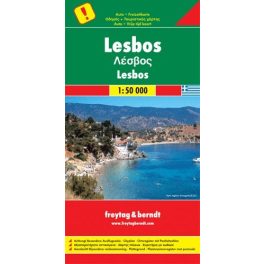 Leszbosz autótérkép - Freytag-Berndt