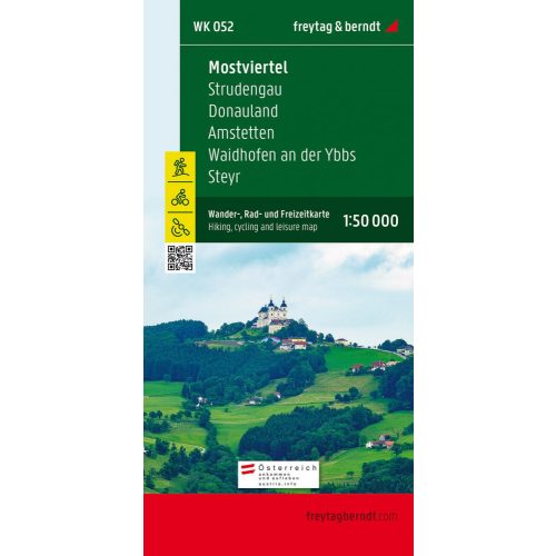 Mostviertel, hiking map (WK 052) - Freytag-Berndt