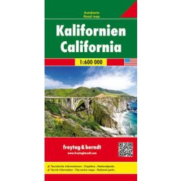 Kalifornia autótérkép - Freytag-Berndt