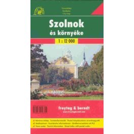 Szolnok várostérkép - Freytag-Berndt