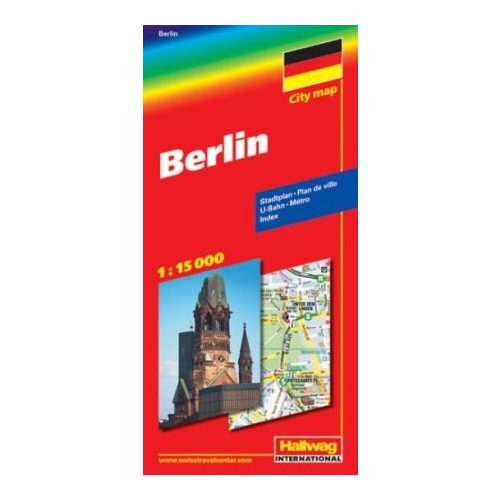 Berlin térkép - Hallwag