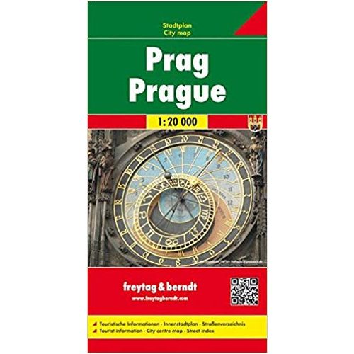 Prague, city plan - Freytag-Berndt