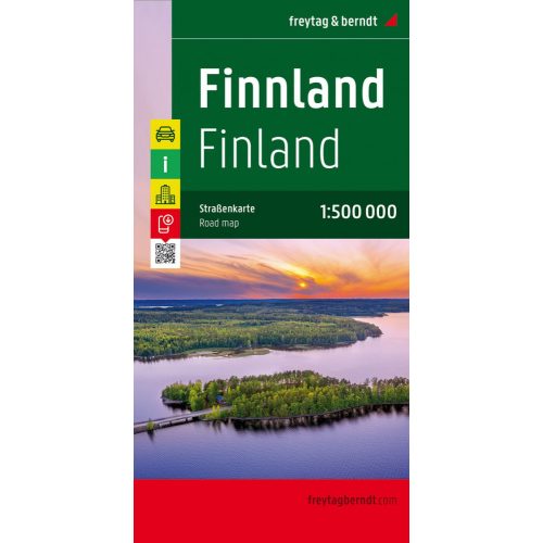 Finnország autótérkép - Freytag-Berndt