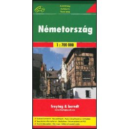 Németország autótérkép (1:700 000) - Freytag-Berndt