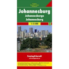 Johannesburg várostérkép - Freytag-Berndt