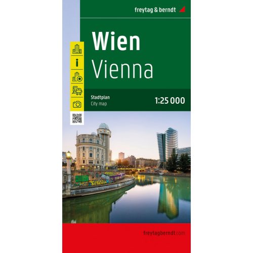 Vienna, city map - Freytag-Berndt