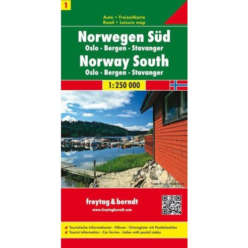 Norway (South), road map - Freytag-Berndt
