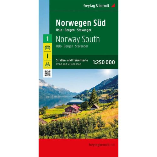 Norway (South), road map - Freytag-Berndt