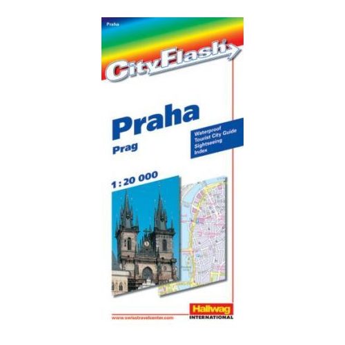 Prága City Flash - Hallwag