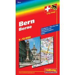 Bern térkép - Hallwag