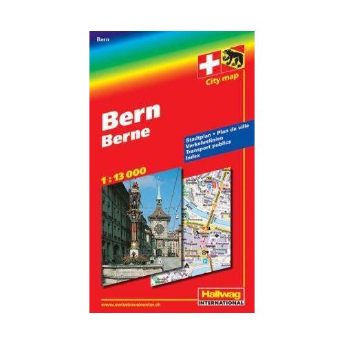 Bern térkép - Hallwag