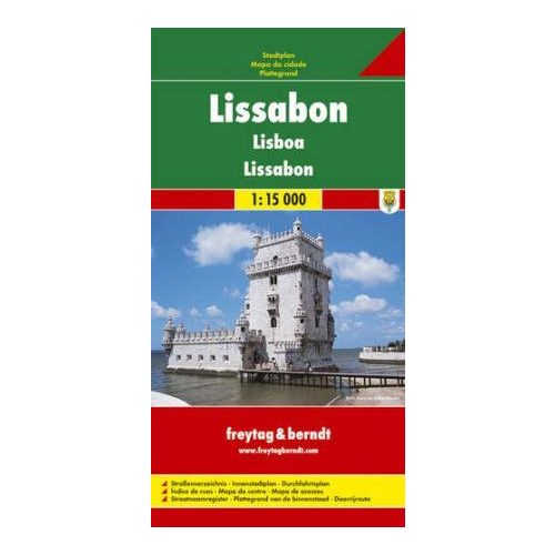 Lisbon, city map - Freytag-Berndt