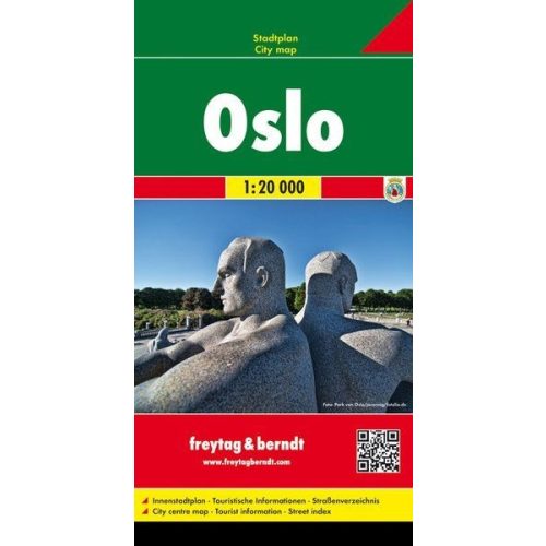 Oslo, city map - Freytag-Berndt