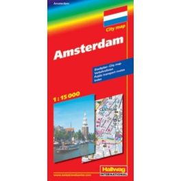 Amszterdam térkép - Hallwag