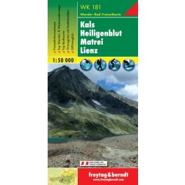   Kals, Heiligenblut, Matrei, Lienz turistatérkép (WK 181) - Freytag-Berndt