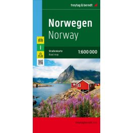 Norvégia autótérkép - Freytag-Berndt