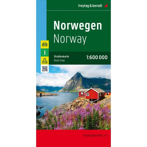 Norway, travel map - Freytag-Berndt
