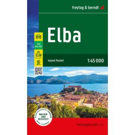 Elba, travel map - Freytag-Berndt