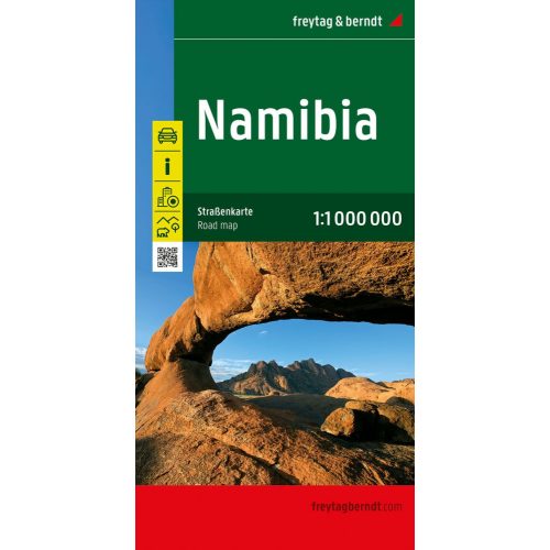 Namibia, travel map - Freytag-Berndt